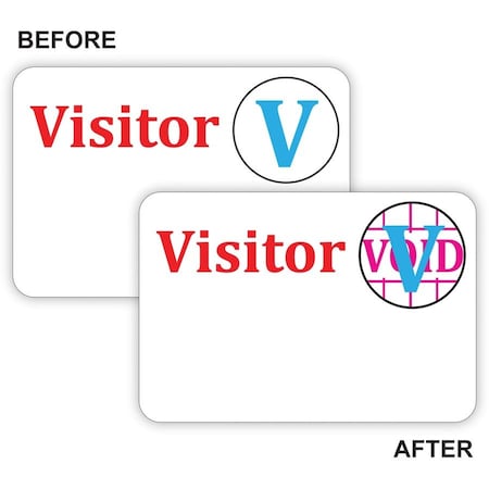 C-Line Products Badge, Name, "Times-Up" 100PK CLI97004